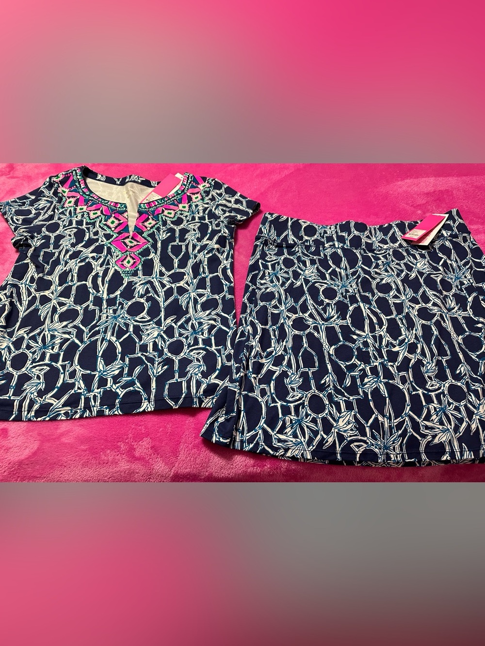 Lilly Pulitzer Skirt Set NWT
